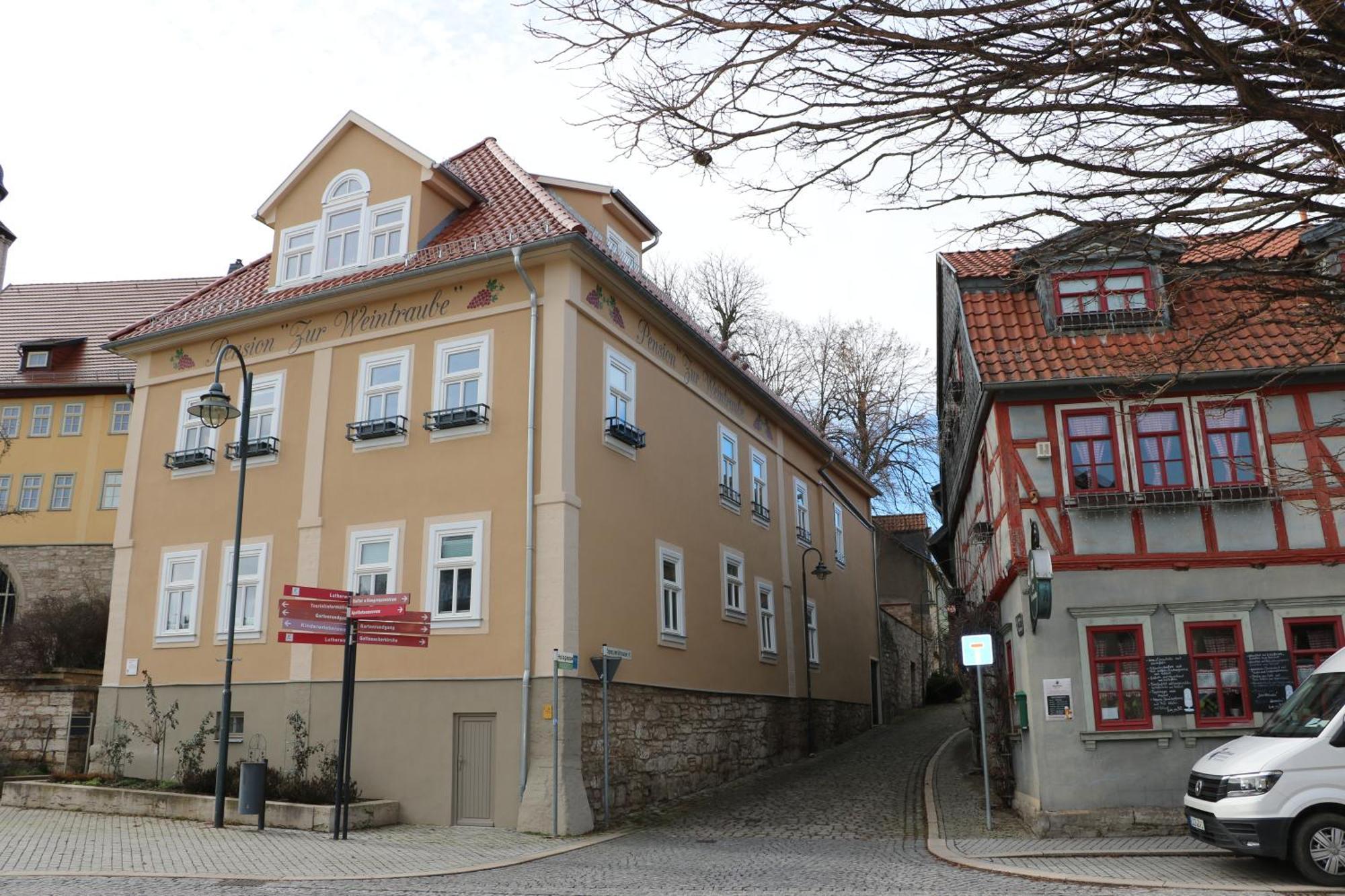 Gasthaus Zur Weintraube Bad Langensalza Ngoại thất bức ảnh